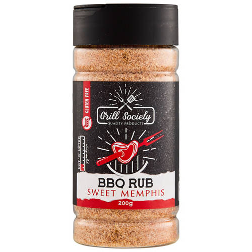 Front shot 2, BBQ Rub Sweet Memphis 200g