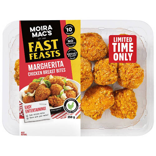 Margherita Chicken Breast Bites 350g