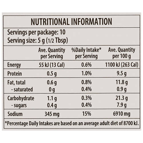 Nutrients 1, Food Craft Cape Herb and Spice Meal Solution Rogan Josh 50g