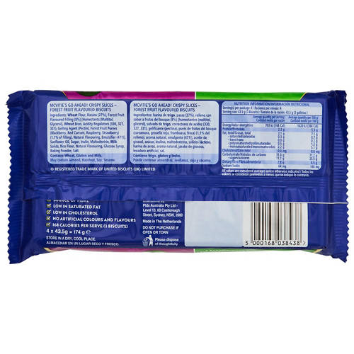 Front shot 3, Go Ahead Forest Fruit 174g