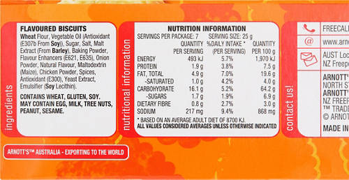 Nutrients 1, Shapes Chicken Crimpy 175g