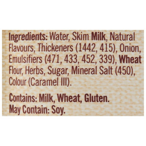 Ingredients 1, Roast Chicken with Herbs Gravy 165g