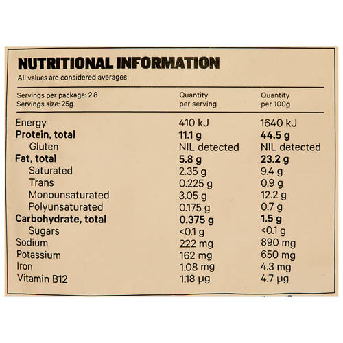 Nutrients 1, Chilli Air Dried Steak 70g