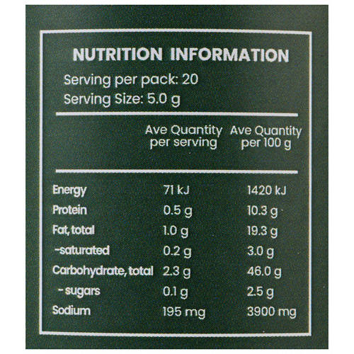 Nutrients 1, Spice Blends Za'atar 100g