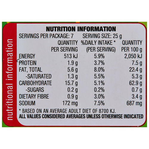 Nutrients 1, Shapes Barbecue 175g