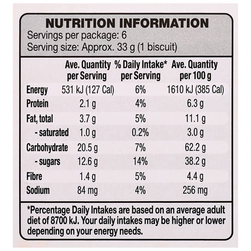 Nutrients 1, Soft Gingerbread Assorted 200g