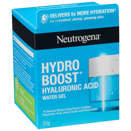 Front shot 3, Hydro Boost Hyaluronic Acid Water Gel Moisturiser 50g
