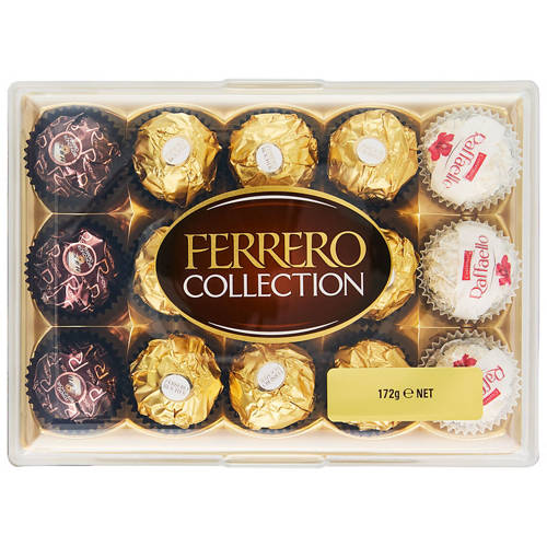 Front shot 2, Ferrero Rocher Collection 172g
