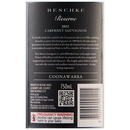 Ingredients 1, Coonawarra Cabernet Sauvignon 2024