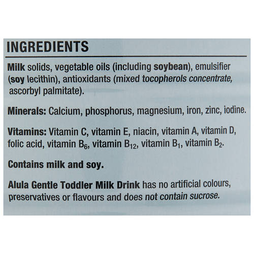 Ingredients 1, Gentle Nutritional Supplement Stage 3 900g