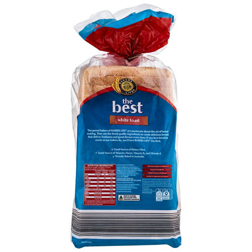 Front shot 2, The Best White Toast Bread 700g