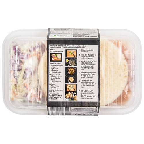 Front shot 2, Chicken Tikka Pita Kit 680g