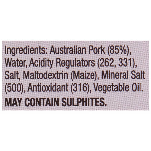 Ingredients 1, Bulk Pork Chops per kg