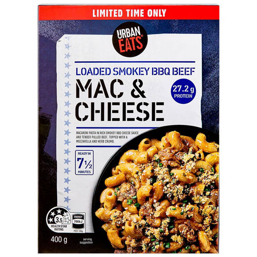 Front shot 2, Loaded Beef Mac & Cheese 400g