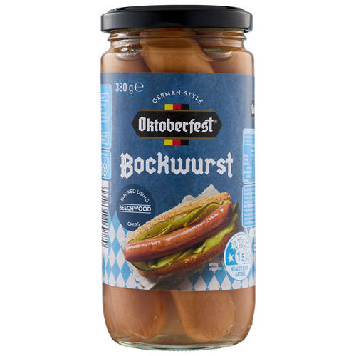 Front shot 2, Bockwurst 380g