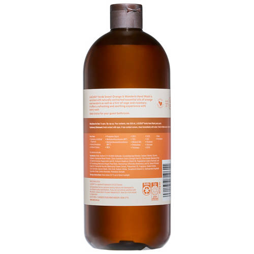 Front shot 2, Handwash Refill  Sweet Orange & Mandarin 1L