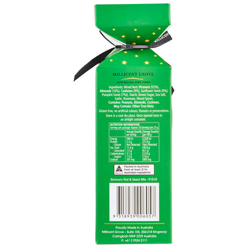 Front shot 3, Savoury Nut Mix 90g