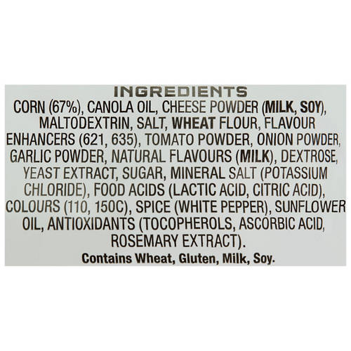 Ingredients 1, Cheese Supreme 170g