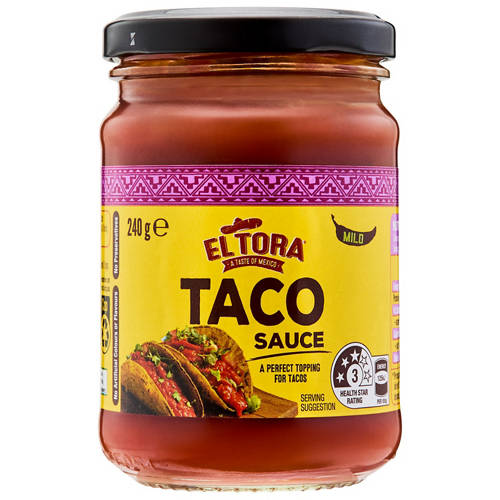 Front shot 2, Taco Sauce 240g