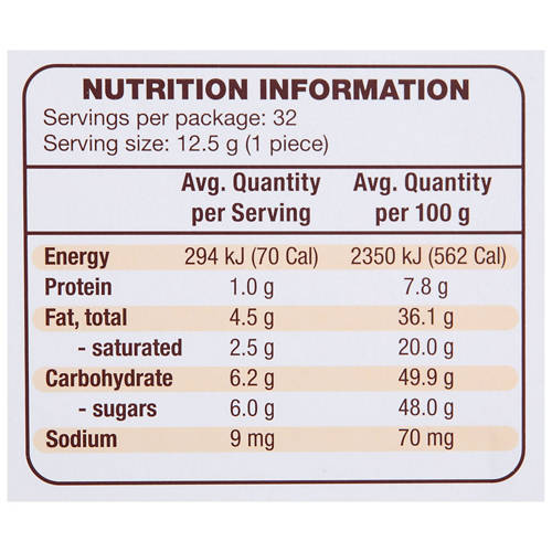 Nutrients 1, Finest Selection Assorted Chocolates 400g