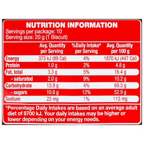 Nutrients 1, Chocolate Clouds Biscuits 200g