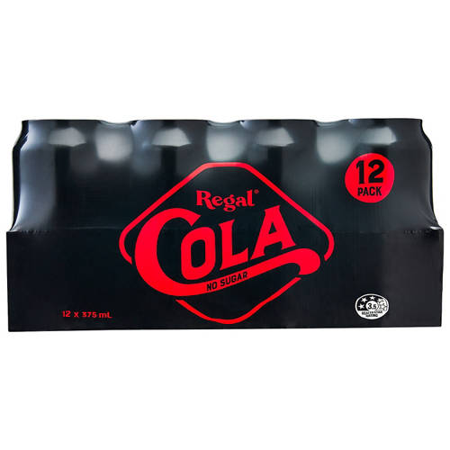Front shot 2, Cola Soft Drink 12x375ml