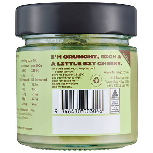 Pistabella Pistachio Spread 200g – 30% Pistachio, Bundle Of 2 Jars