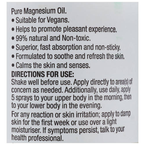 Front shot 3, Magnesium Spray 200ml