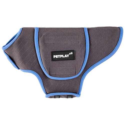 Calming Dog Jacket Grey/Blue