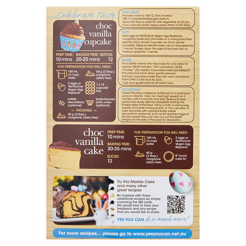 Front shot 3, Gluten Free Cupcake Mix 450g
