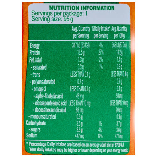 Nutrients 1, Tomato & Onion Tuna 95g