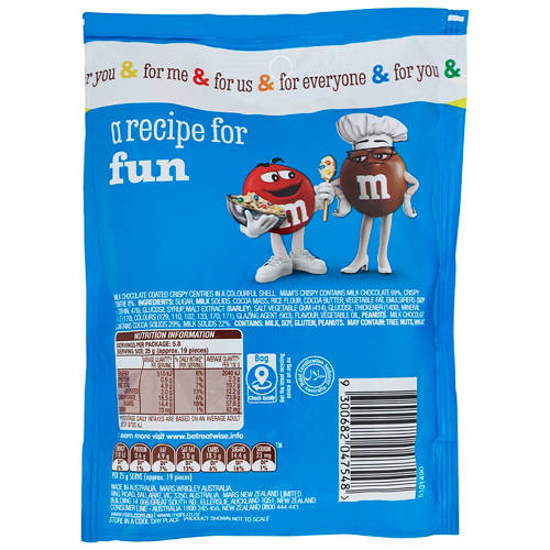 Front shot 2, Crispy M&Ms 145g