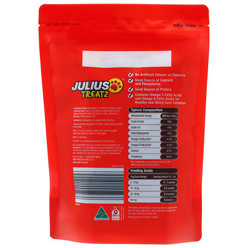 Front shot 2, Beef Liver Dog Treats 500g