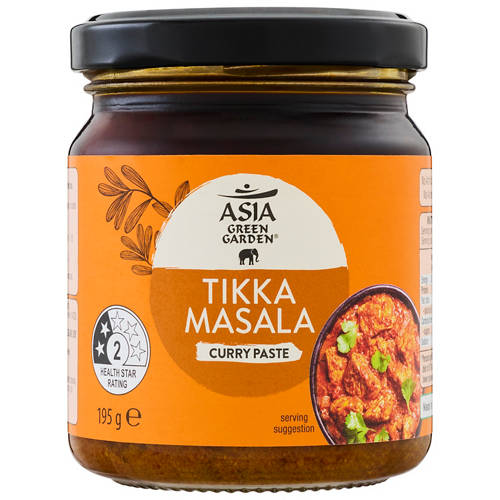 Front shot 2, Tikka Masala Curry Paste 195g