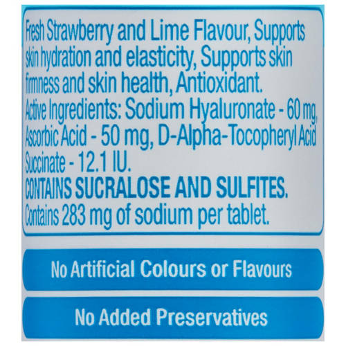 Ingredients 1, Beauty Effervecents