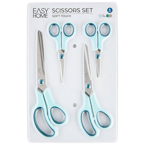 Front shot 1, Assorted Scissors Set 4 Piece