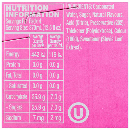 Front shot 3, Guava 4 x 370 ml