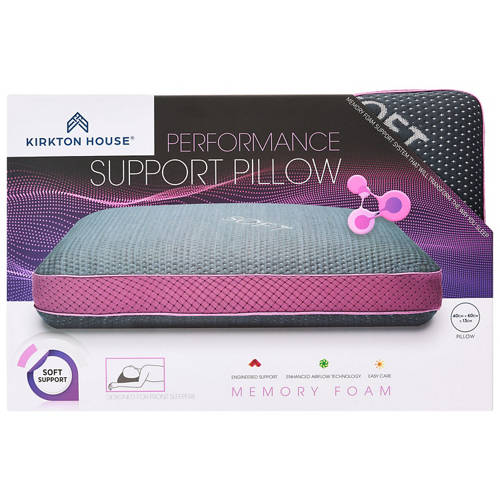 Front shot 3, Performance Memory Foam Support Pillow