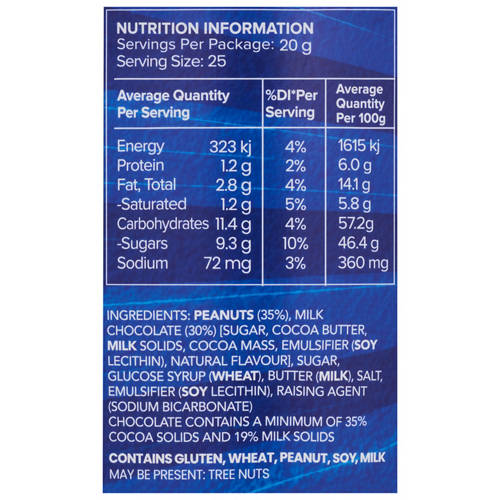 Nutrients 1, Scorched Peanut Bites 500g