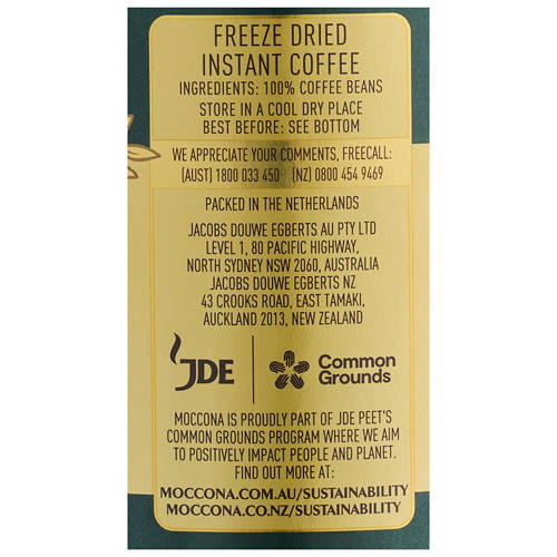 Ingredients 1, Classic Instant Coffee Espresso 400g