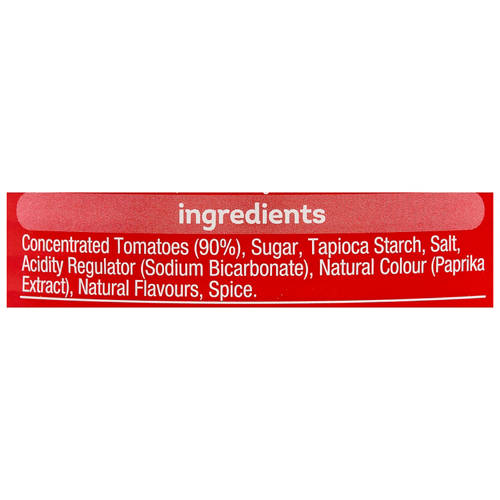 Ingredients 1, Big Red Condensed Tomato Soup 820g