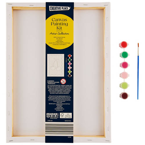 Front shot 2, Canvas Painting Kit