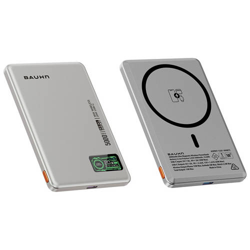 Front shot 2, 5K Slim Powerbank or iOS Smart Tag Card
