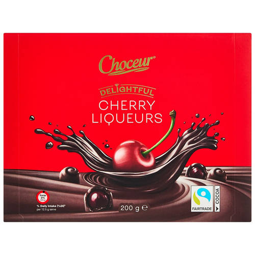 Front shot 2, Delightful Cherry Liqueurs 200g