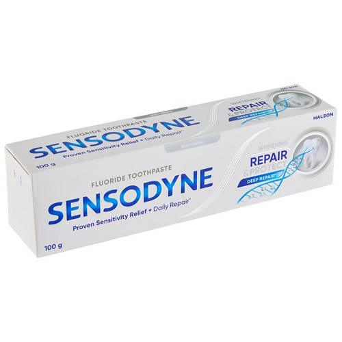 Front shot 2, Repair & Protect + Whitening Toothpaste 100g x 2 Pack