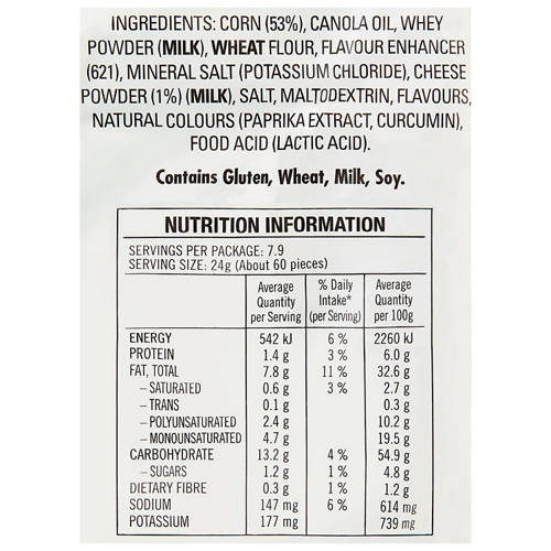 Nutrients 1, Cheese & Bacon Balls 190g