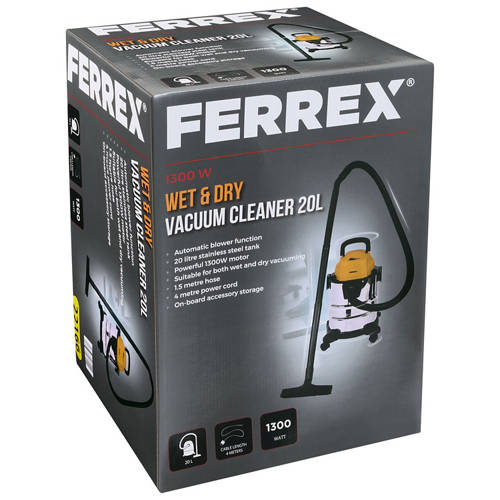 Front shot 4, Wet Dry Vacuum 20L