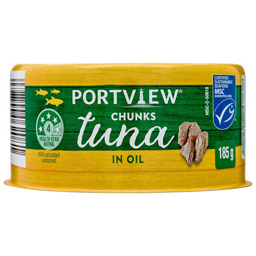 Front shot 2, Tuna Chunks in Oil 185g