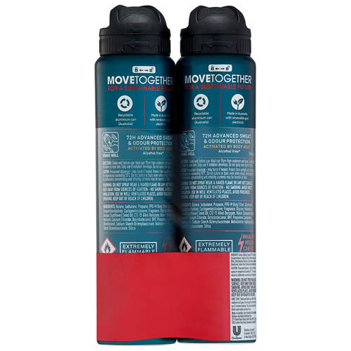 Front shot 2, Advanced Protection  Antiperspirant 72 Hour 2 Pack 127g/130g