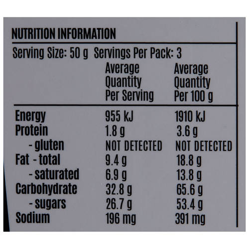 Nutrients 1, Chocolate Coated Bites Milk Chocolate Coconut 150g